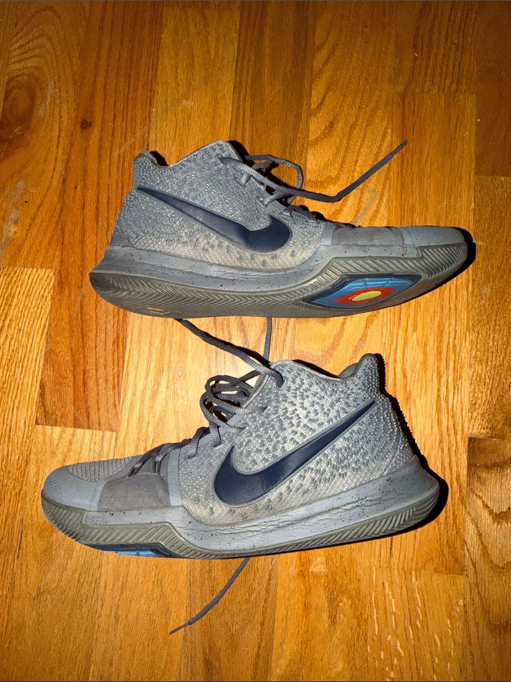 Shoes Nike Mens Grey Basketball